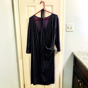 Talbots dress stretchy material 18W